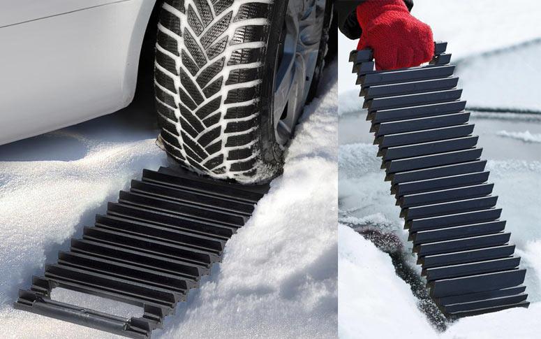 Universal Portable Non-Slip & Sturdy Car Wheel Anti-Skid Pad Non-Slip  Emergency Tire Traction Mat Plate for Snow Mud Ice Sand - AliExpress